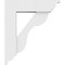 Ekena Millwork Standard Carmel Architectural Grade PVC Bracket With Traditional Ends, 3"W x 12"D x 14"H BKTP03X12X14CAR01 - alternate 4